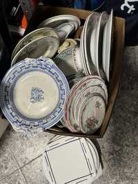 Zestaw porcelany ceramiki