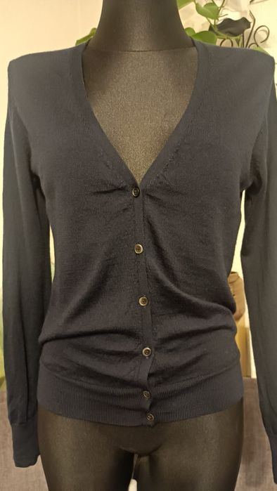 Damski kardigan wełniany "uniqlo" S/M