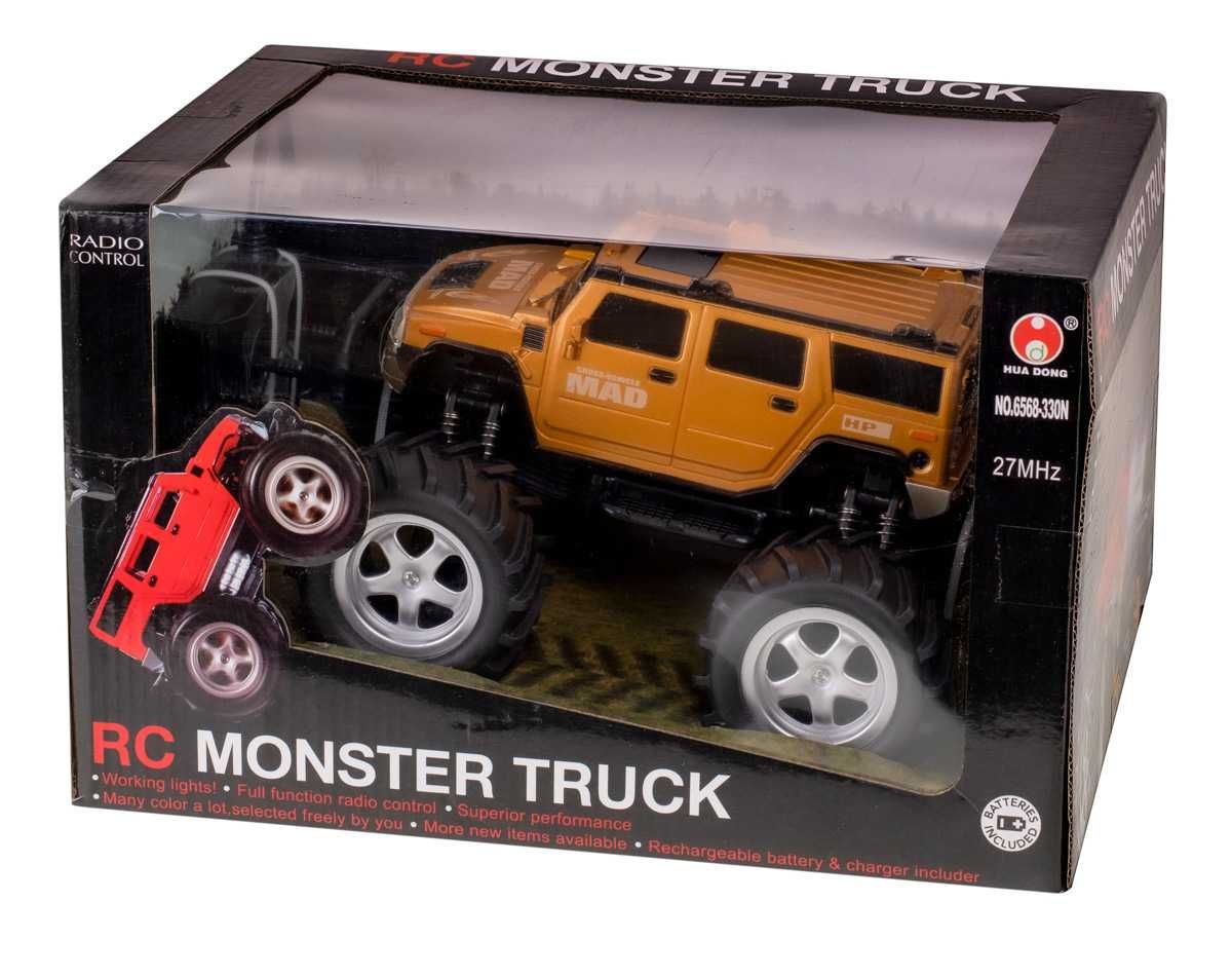 Samochód Terenowy zdalnie sterowany na pilota Monster Truck czarny