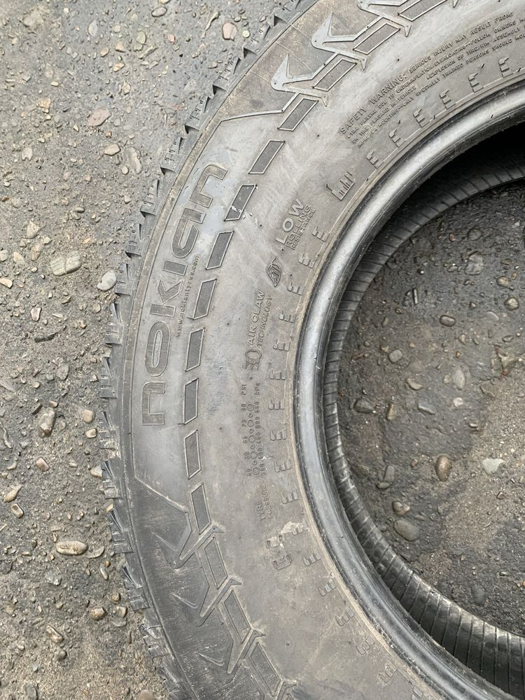 Шини 245/75 R17 Nokian 10-9мм 245 75 17