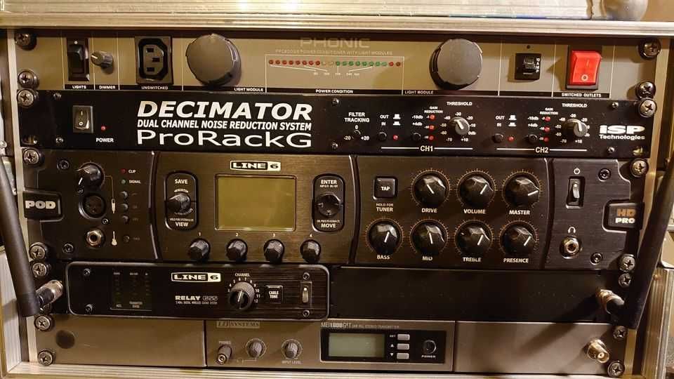 Line 6 POD HD PRO Rack ze sterownikiem FBV Express MKII