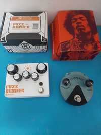 Pedais de guitarra fuzz