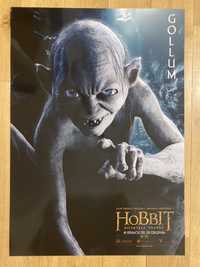 NOWY Plakat filmowy 48x68 cm wysokiej jakosci blyszczacy Hobbit Golum