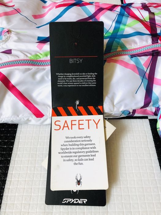 NOWY Kombinezon puchowy zimowy SPYDER na 6 miesięcy