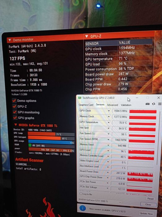 MSI GTX 1080 Ti Gaming X 11GB Видеокарта для геймеров