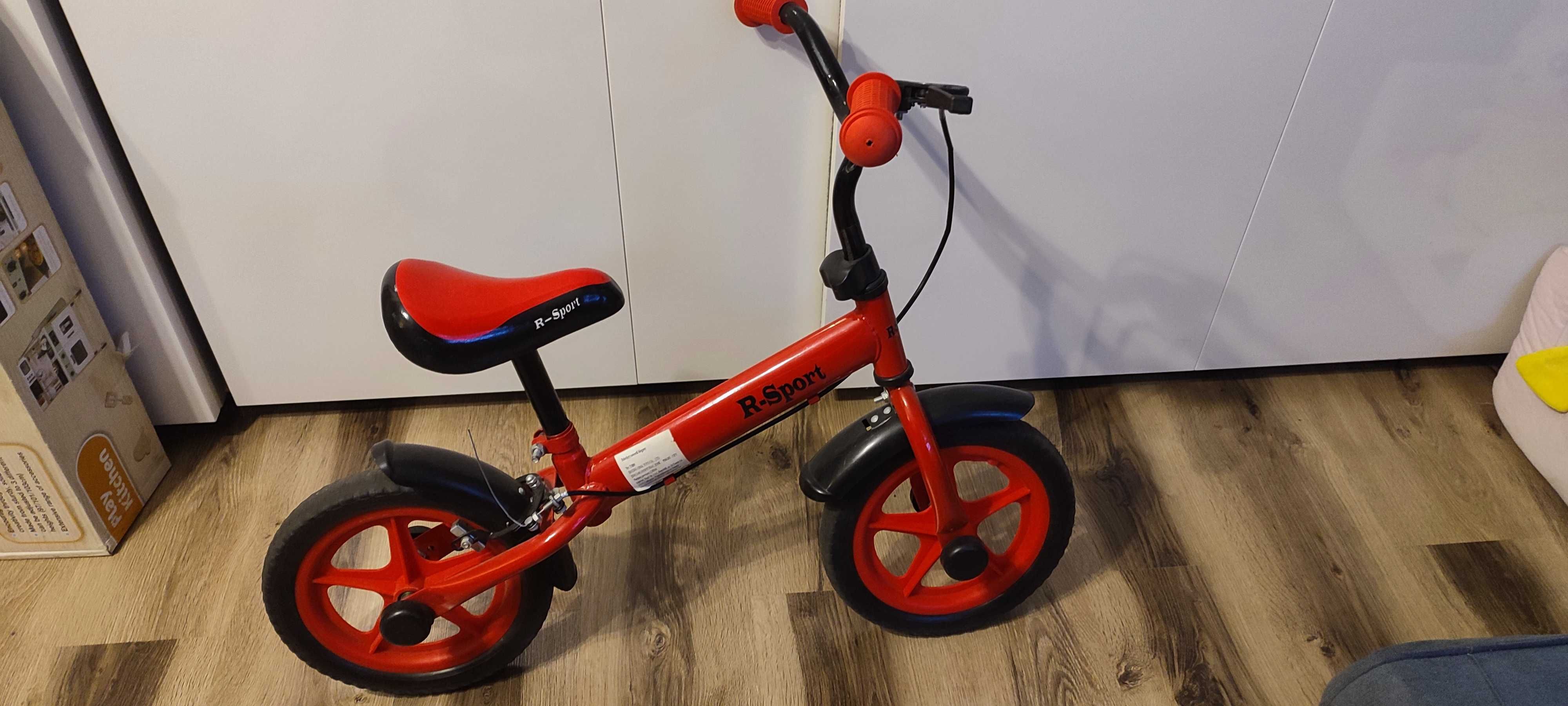 Rowerek biegowy z hamulcem R-sport