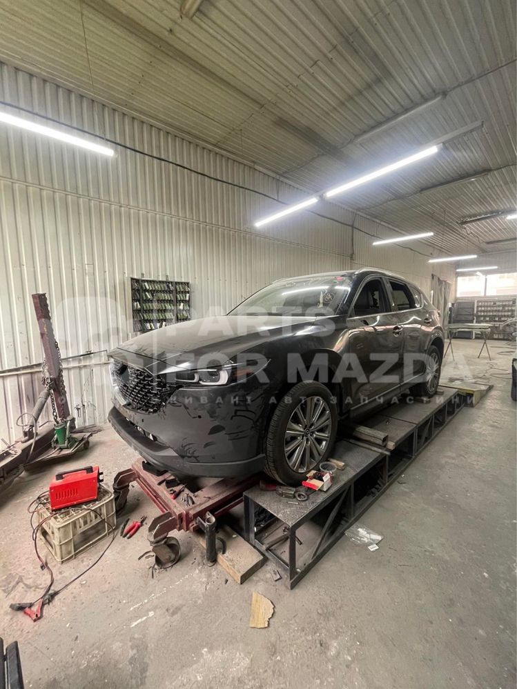 Бампер передний с решеткой Mazda CX5 2022 2023 CX9 CX3 CX30 СХ50 3BP 6