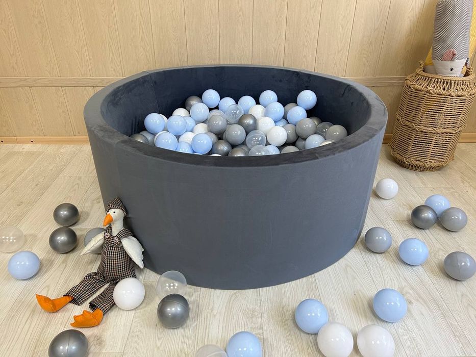 Сухий басейн мокко з кульками та без.Бассейн с шариками. Без передплат