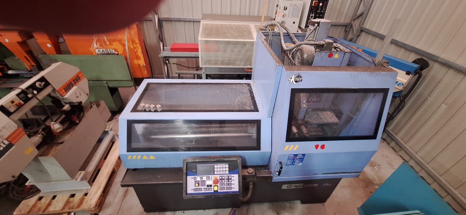 Pila tarczowa MEP Tiger 370 CNC stal/aluminium
