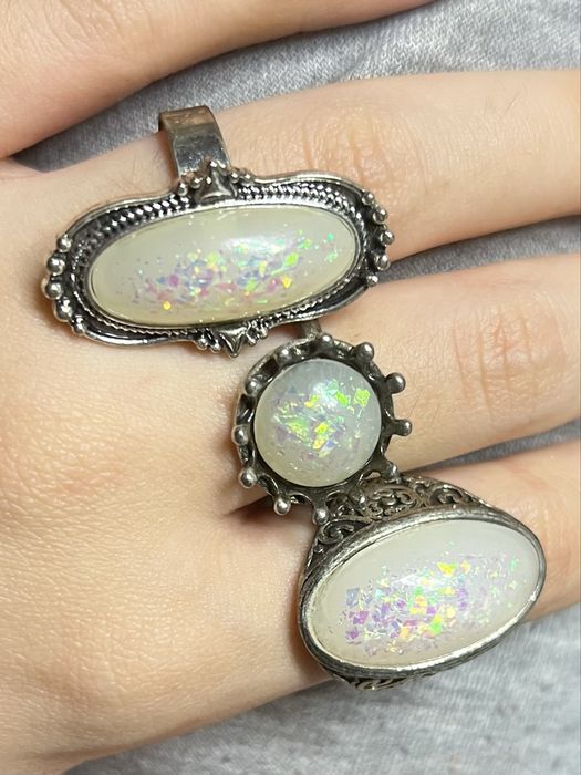 Набір, вінтажні кільця