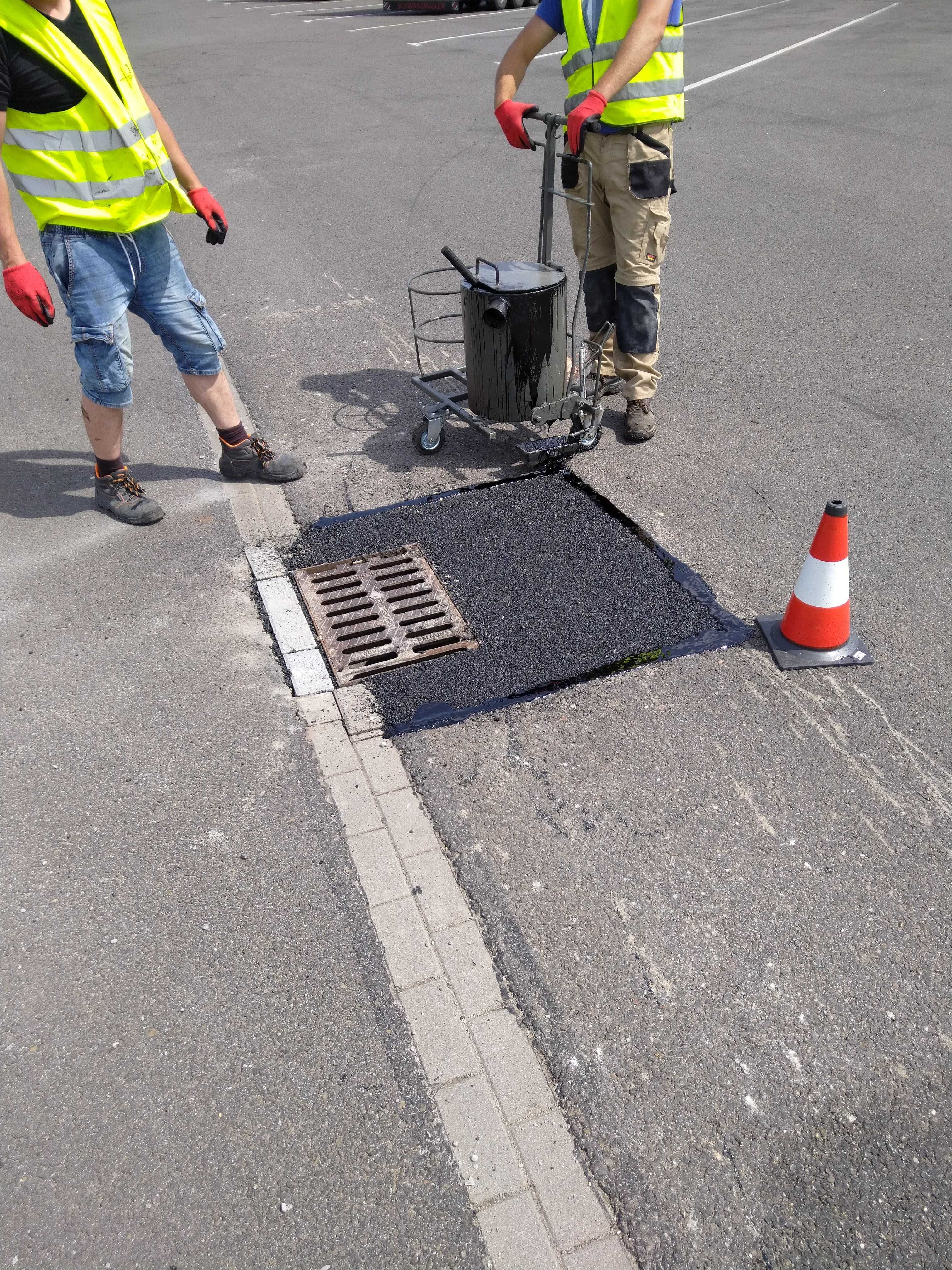 Asfalt Remont Nawierzchni Asfaltowej Układanie Masy Frezowanie