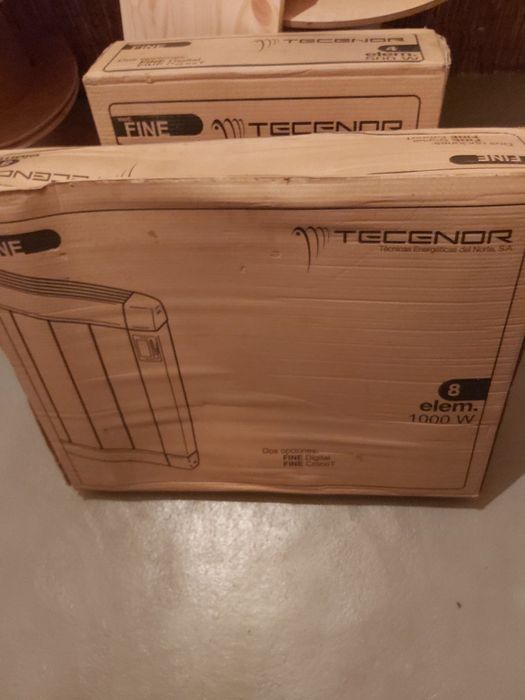 2 Radiadores eléctricos de parede