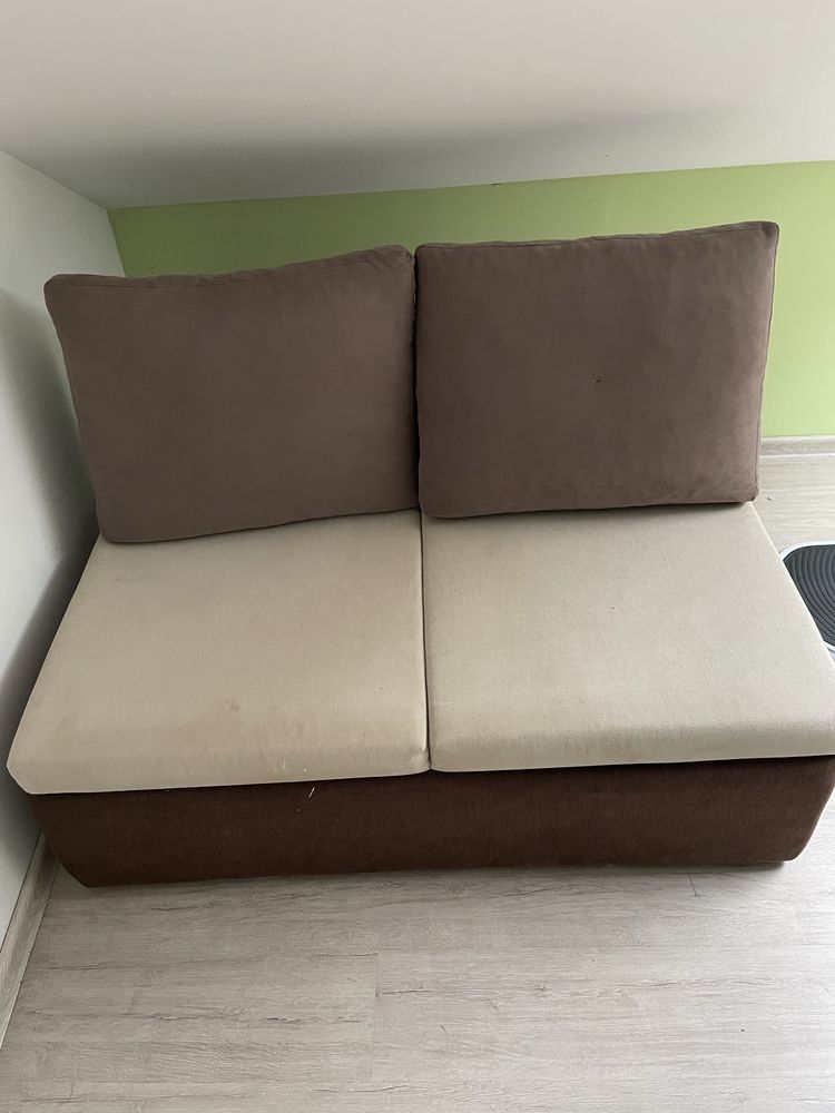 Sofa dziecieca z pojemnikiem