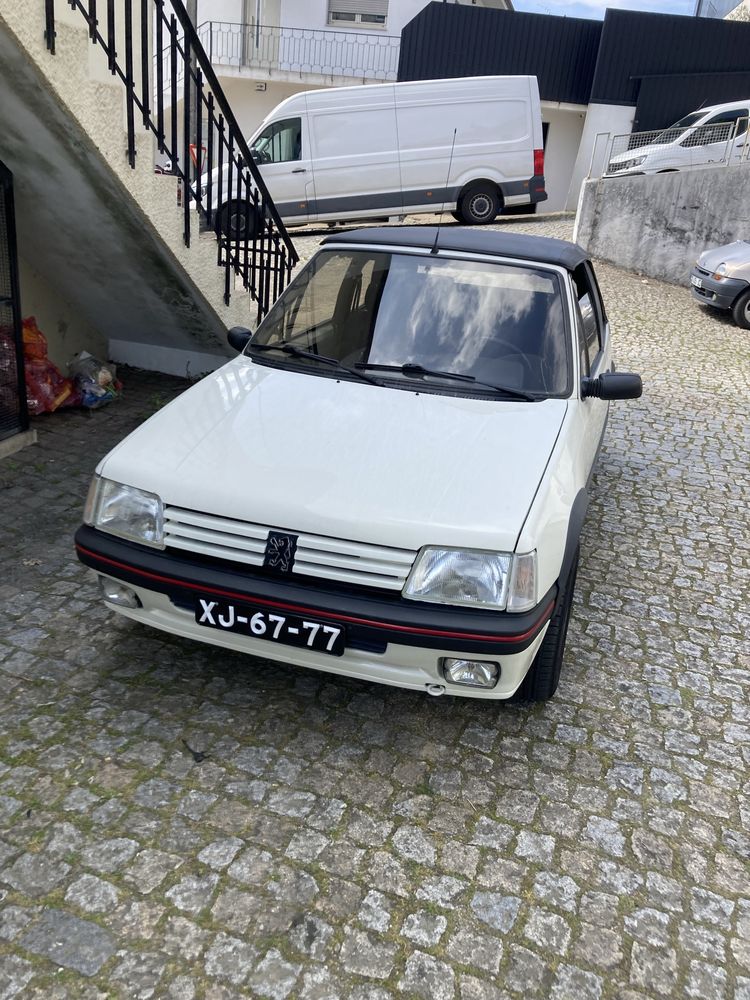 Peugeot 205 cti 1,6 i cabrio capota eletrica classico 1991