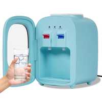 Dispensador de água quente e fria com porta, mini dispensador de água