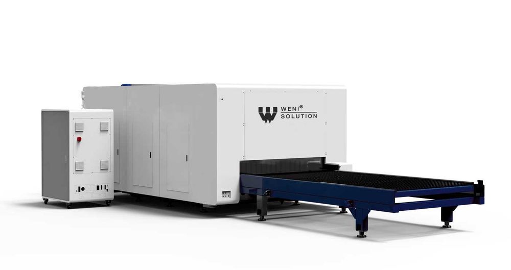 Fiber Laser wycinarka laserowa ploter CNC Weni 3015H 6kW POLSKI SERWIS