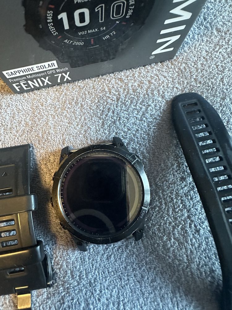 Garmin Fenix 7x Sapphire Solar + PL Topo - Outdoorowy Kombajn!