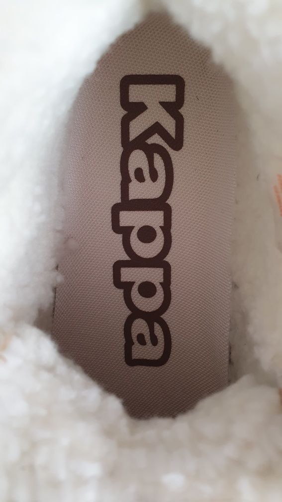 Buty nowe na okres zimowy Kappa kolor cognac rozmiar 42  wkładka 27 cm