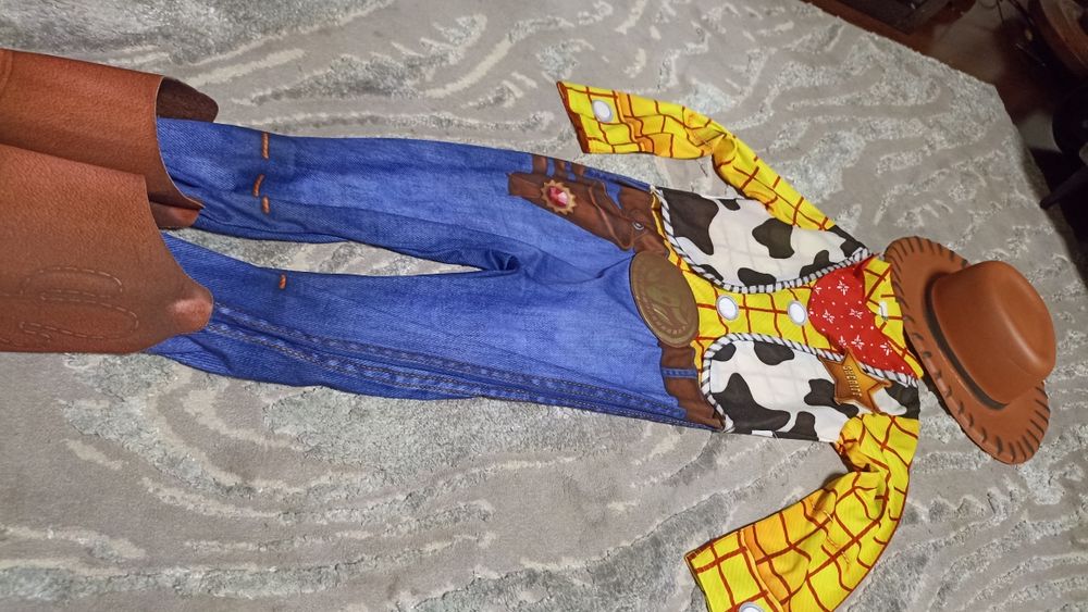 Przebranie Toy Story Chudy 5-6 lat + kapelusz Disney