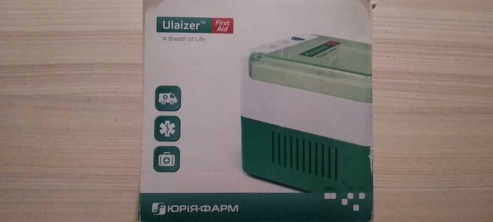 Компресорний інгалятор (небулайзер) "Ulaizer First Aid" CN-02MQ