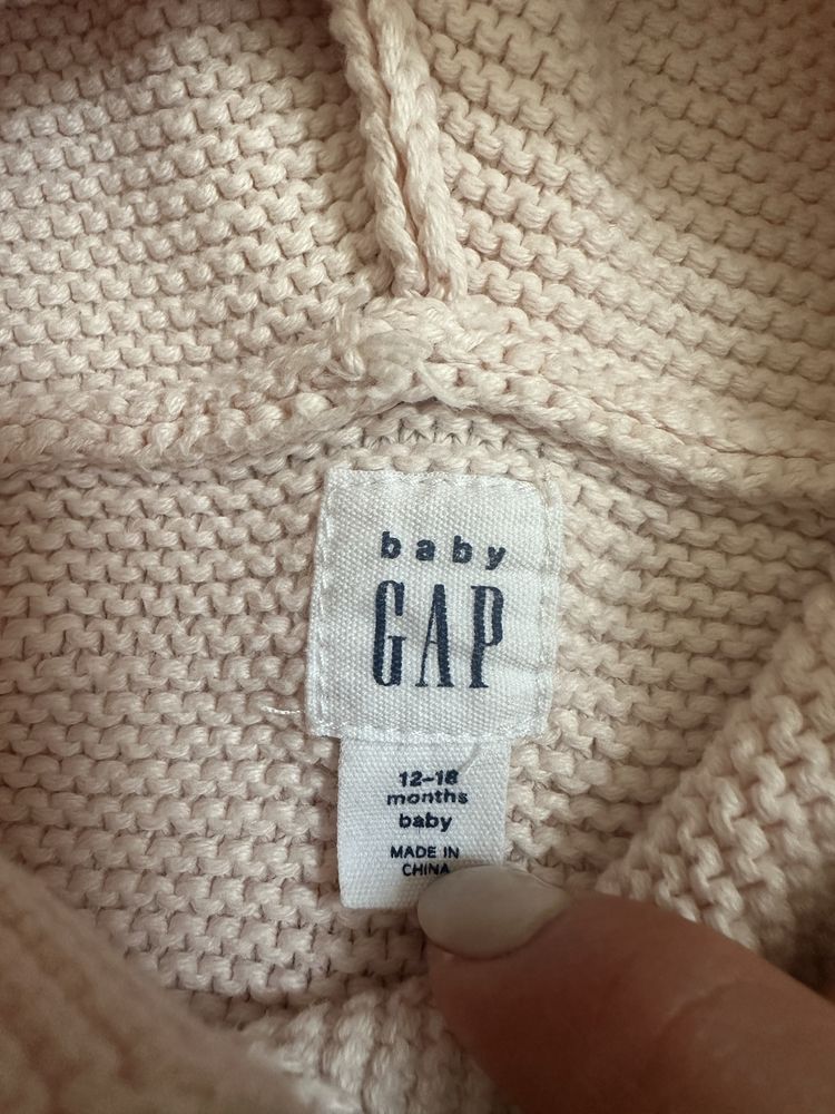 Дитяча вʼязана кофта Gap з вушками