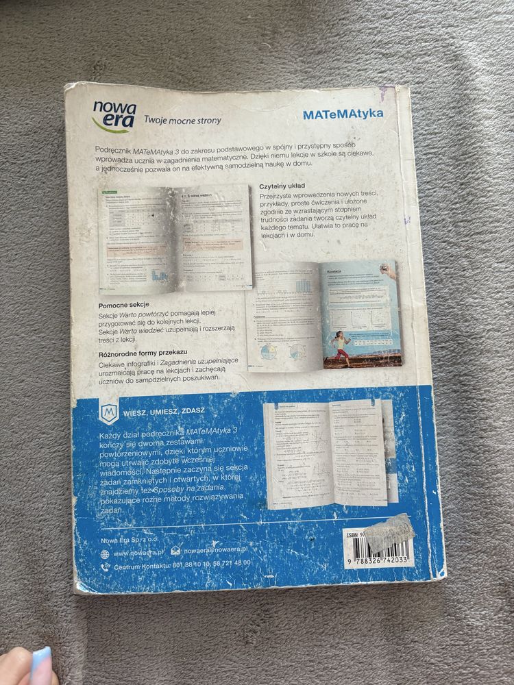 Podręcznik matematyka nowa era kl.3