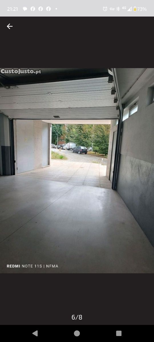 Garagem 20m2 arrendo