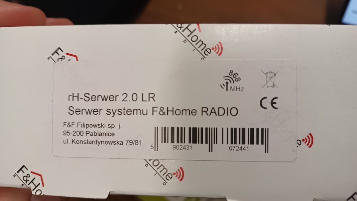 Serwer systemu F&Home RADIO