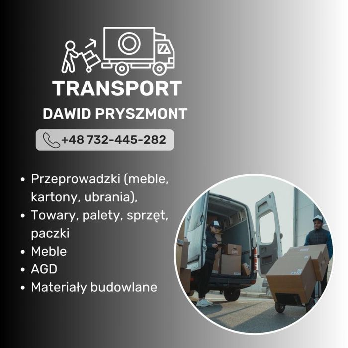 Transport, Przeprowadzki, Utylizacja, Montaż  – Kompleksowa Pomoc