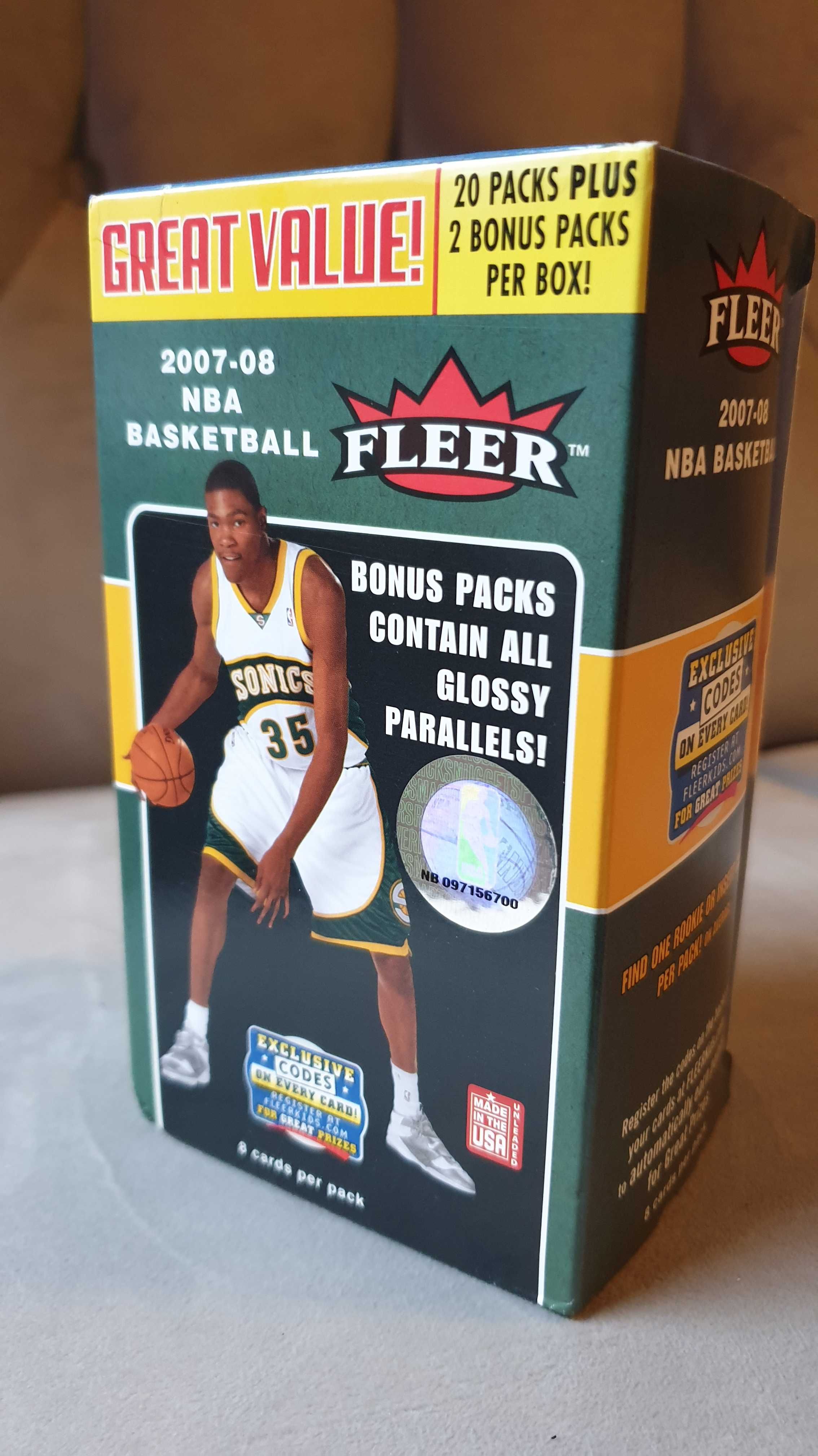 Unikatowe Karty NBA 2007/2008 FLEER BASKETBALL Jordan Bulls Lakers