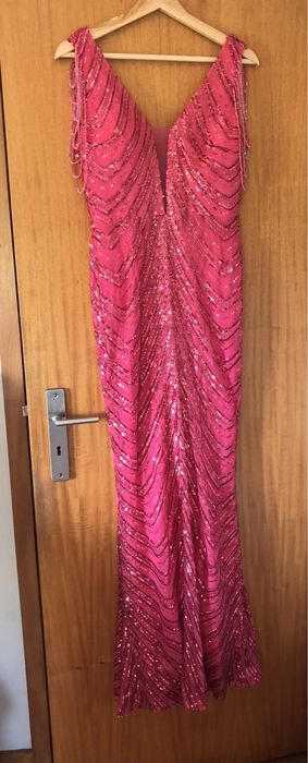 Vestido festa comprido