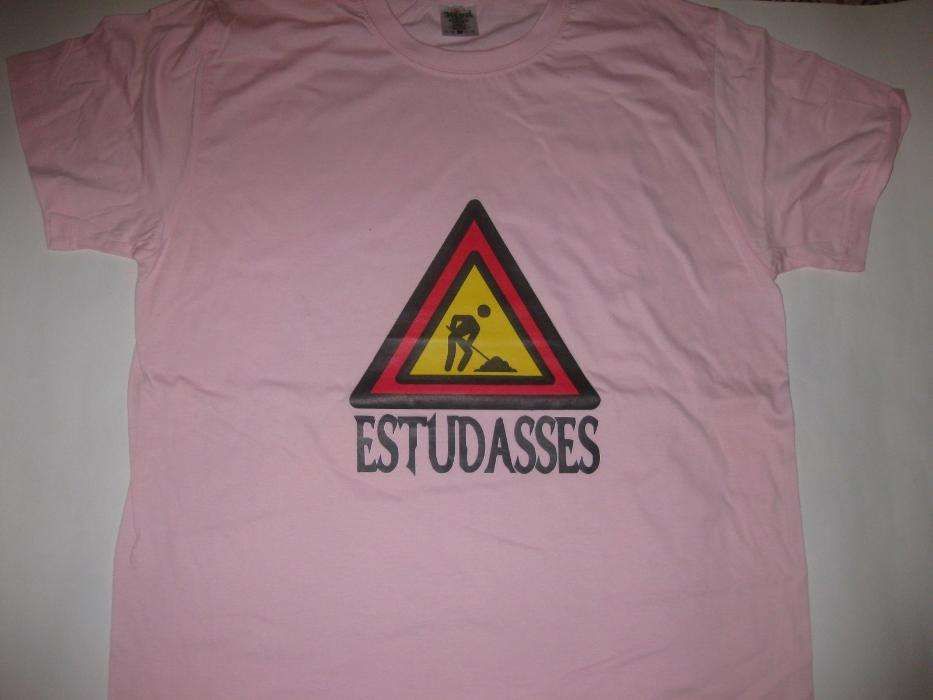 T-shirts com piadas! Novo e embalado!