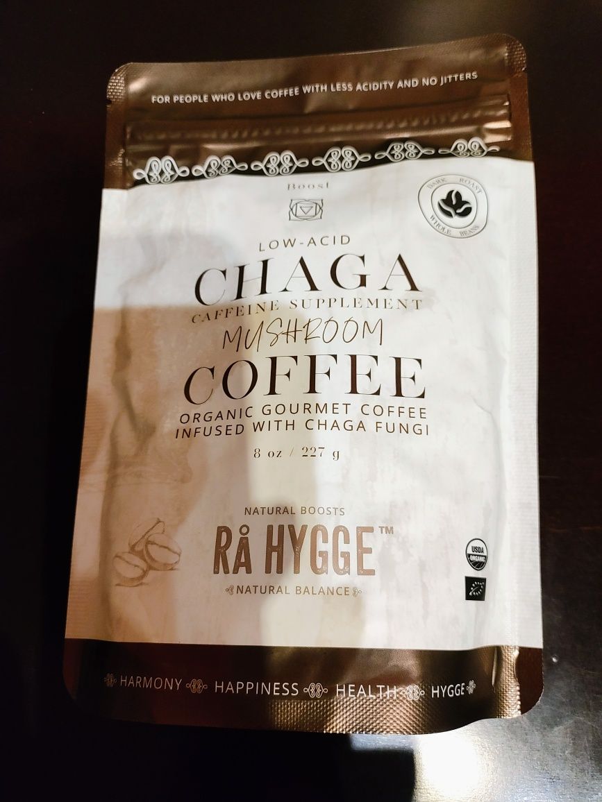 Bio kawa Chaga ziarnista Arabica maitake Rahygge niskokwasowa 227 gram