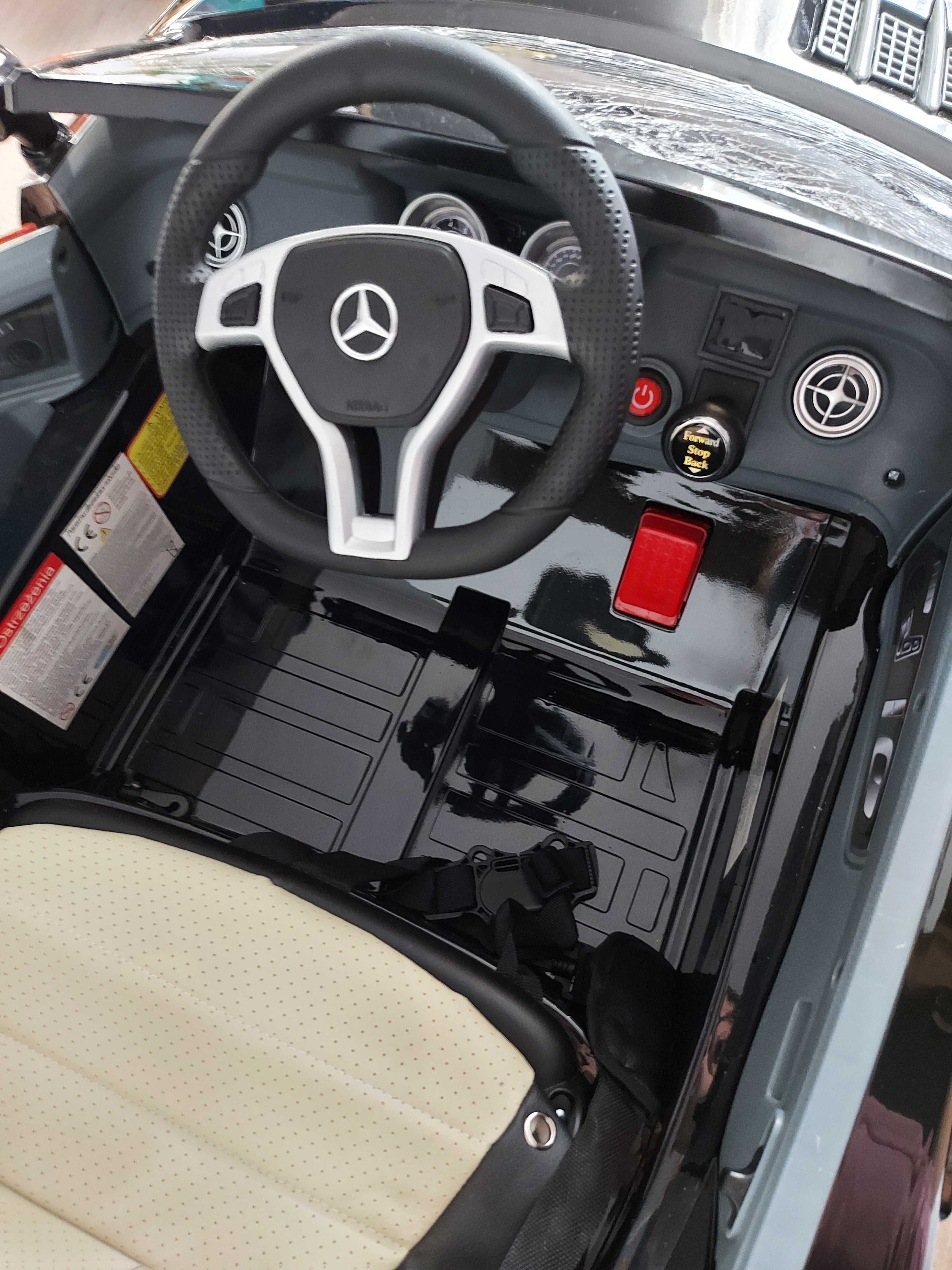 Samochód Auto na akumulator Mercedes SL63 koła EVA Skórzane Siedzenie