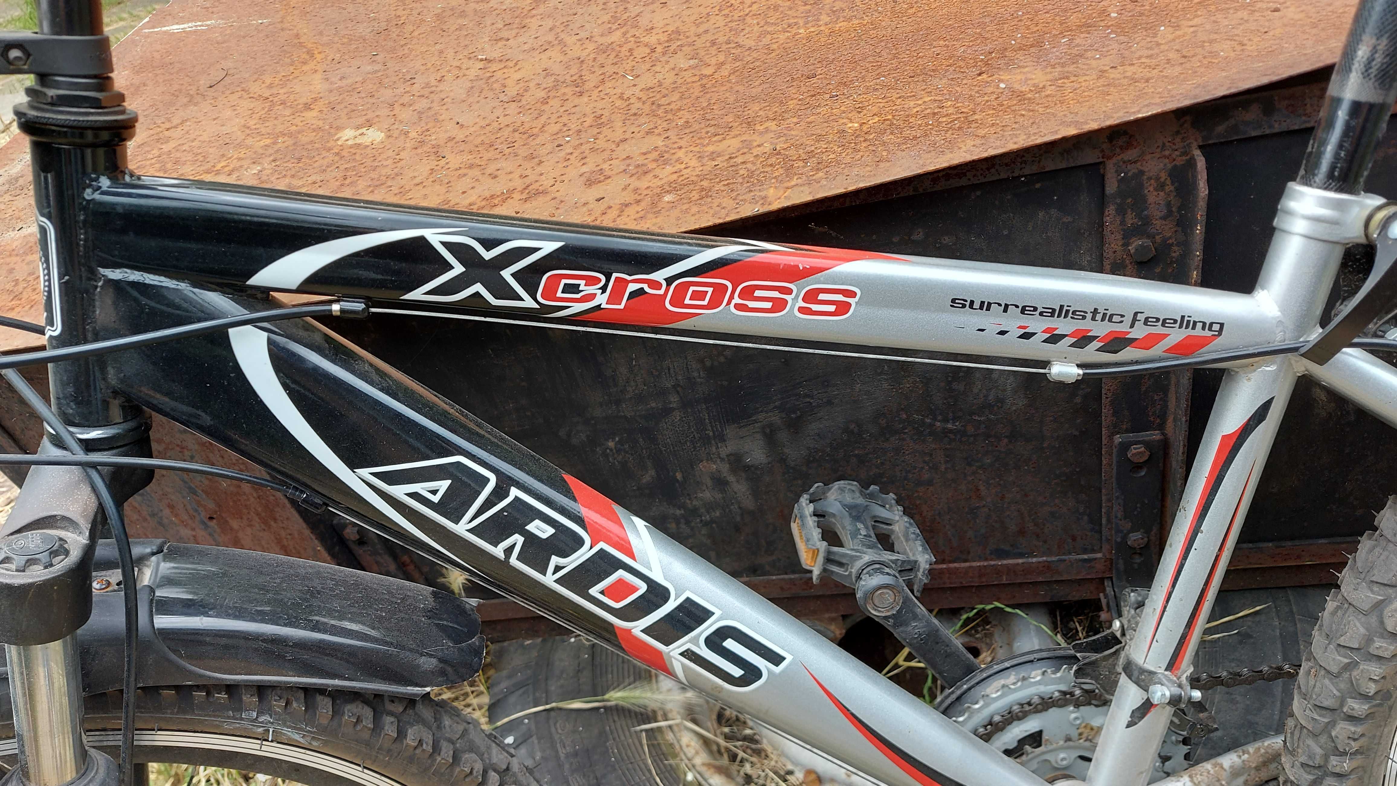 Велосипед Ardis X-Cross 24" 15" Чорно-сірий