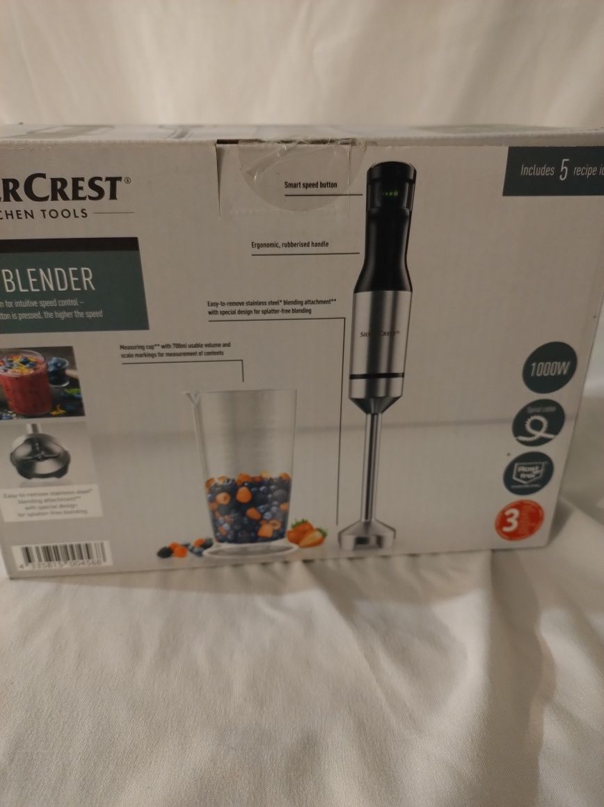 Blender ręczny zestaw 1000W SilverCrest