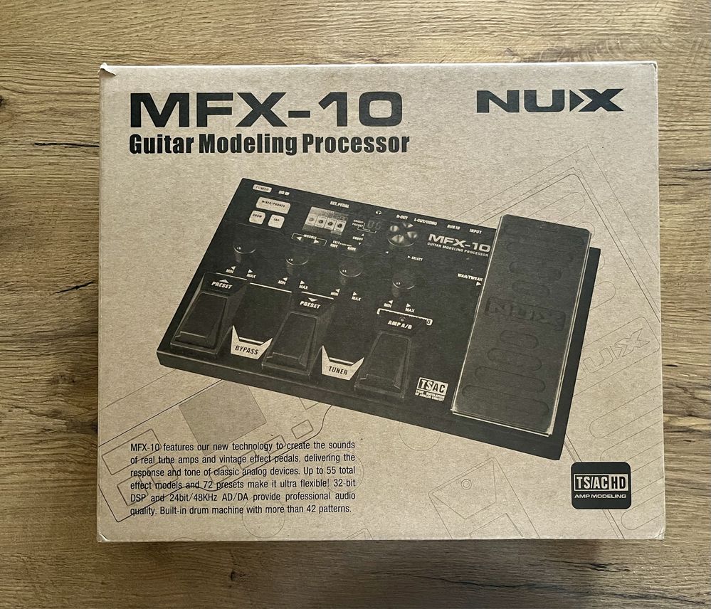 Multiefekt gitarowy  NUX MFX-10