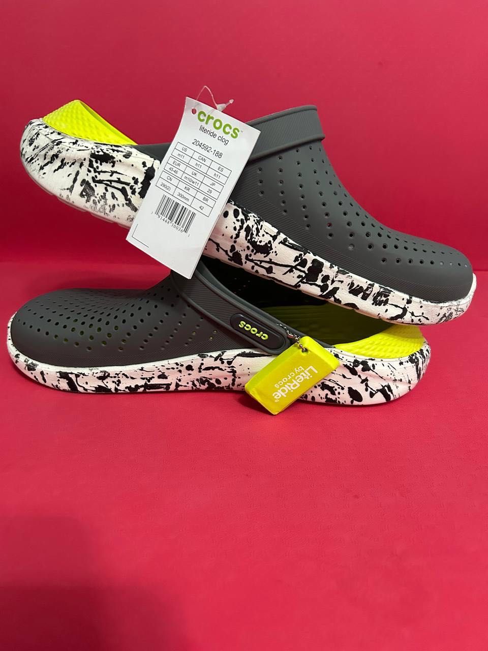 Crocs Literide камуфляж 39-44 оригинал мужские кроксы