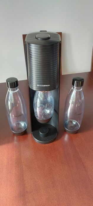 Saturator SODASTREAM Czarny + 3 butelki + nabój