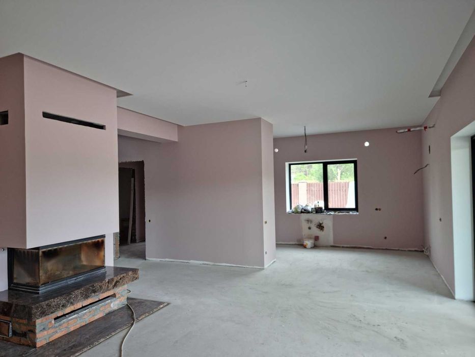 Підготовка стін — шпаклівка, шліфування, ґрунтовка, фарбування