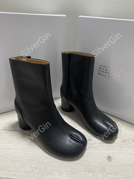 Ботинки Maison Margiela Чоботи шкіряні
