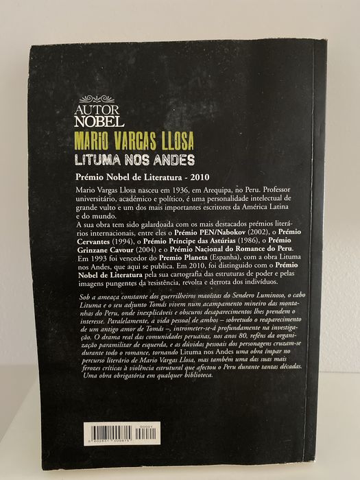 Livro “Lituma nos Andes”