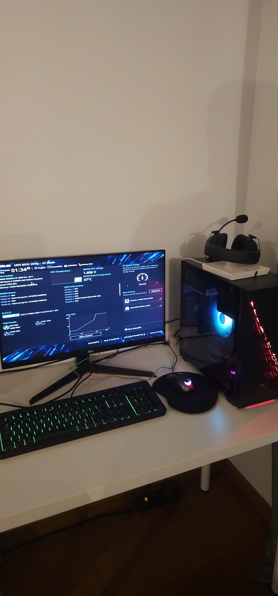PC Gaming Set up como novo