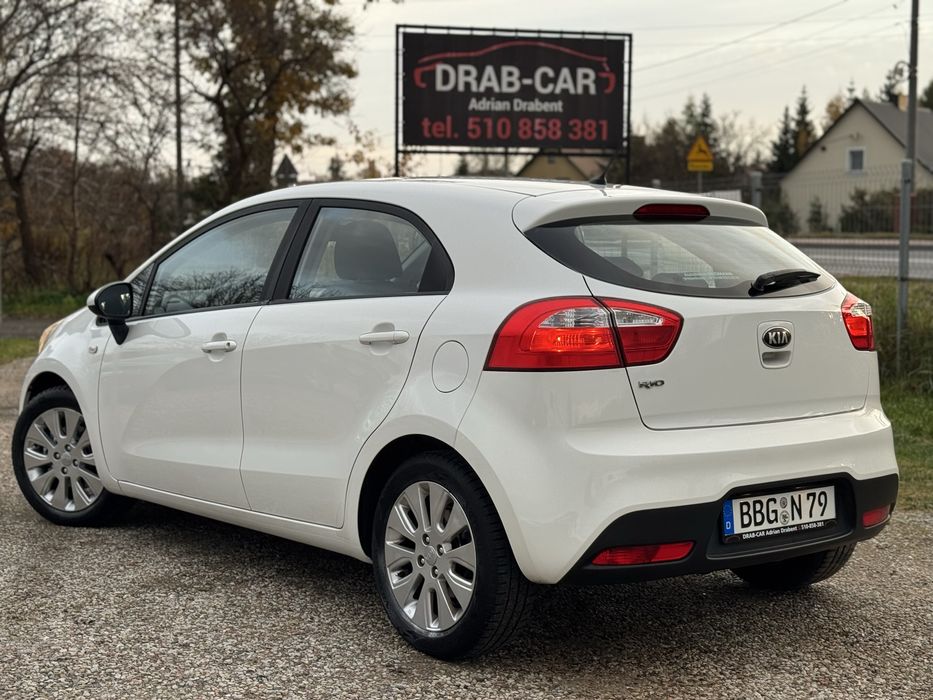 KIA RIO 1.4 109 KM 2013r#Alu 16”#Z Niemiec#Serwis#Faktura#Gwarancja.