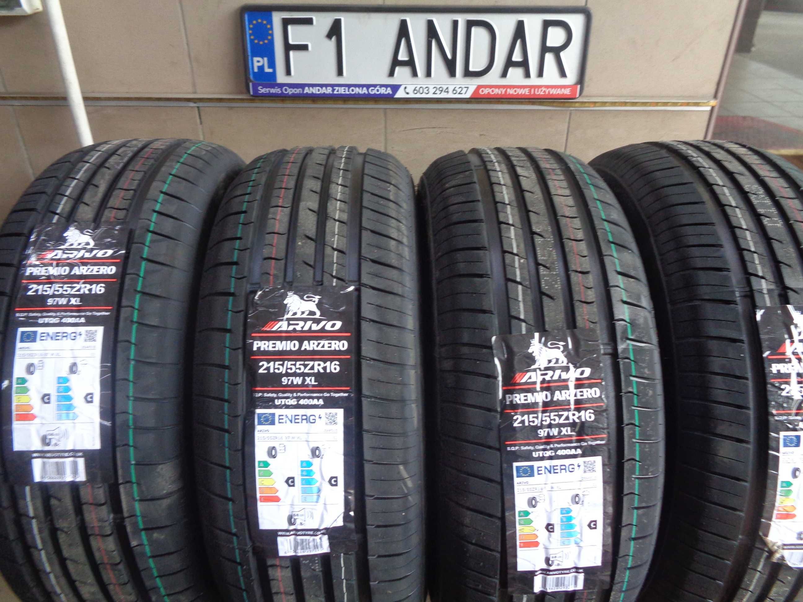 Nowe 215/55R16 ARIVO Premio Arzero - Tanie - Opony - Letnie - ANDAR
