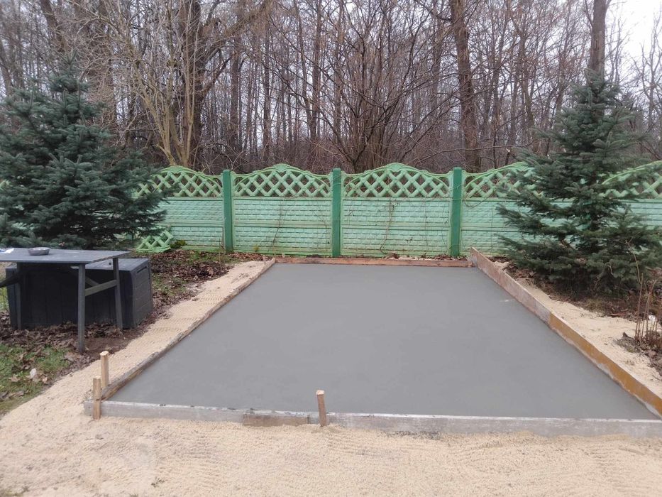 Wylewki maszynowe - Styrobeton