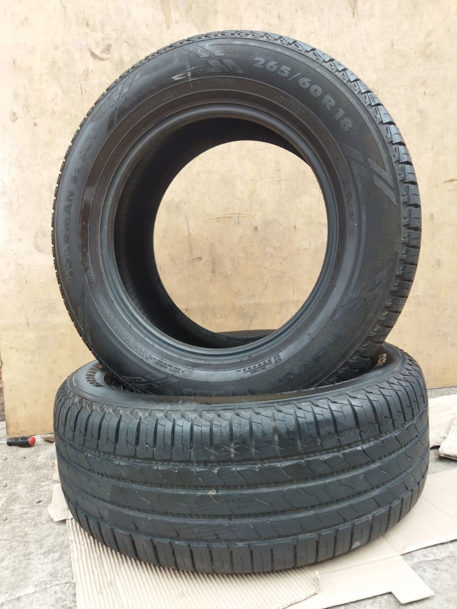 Шини Nokian 265/60 R18 літо