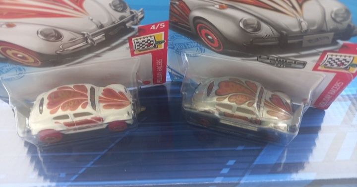 Conjunto 2 volkswagen Beetle hot wheels (Zamac)