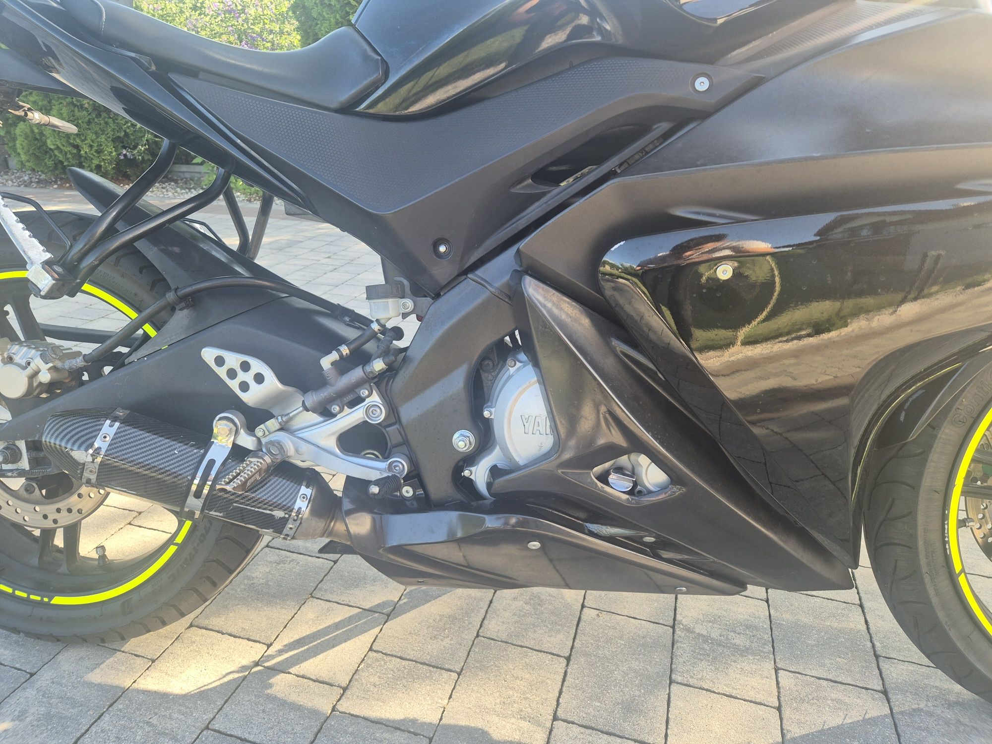Yamaha r125 obniżone zawieszenie
