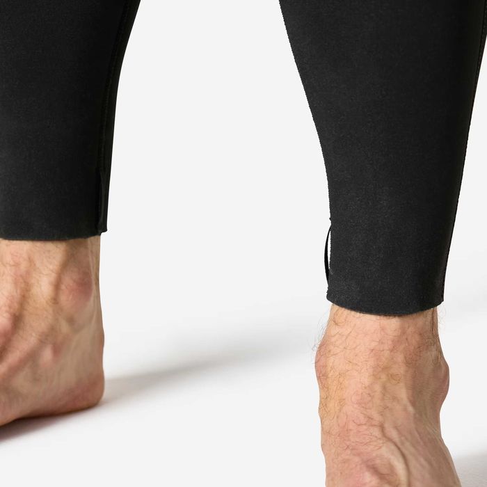 Men’s Surfing 4/3 mm Neoprene Wetsuit Olaian - Black - Fato de surf